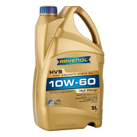 Mator moyi RAVENOL HVS 10W-60 yuqori yurish masofasiga ega avtomobillar uchun