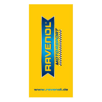 Флаг RAVENOL жёлтый 150x360 см