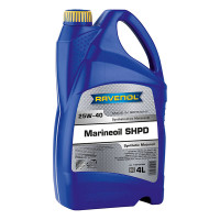 Mator moyi RAVENOL Marineoil SHPD 25W-40 synthetic