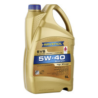 Mator moyi RAVENOL SVS 5W-40 yuqori yurish masofasiga ega avtomobillar uchun